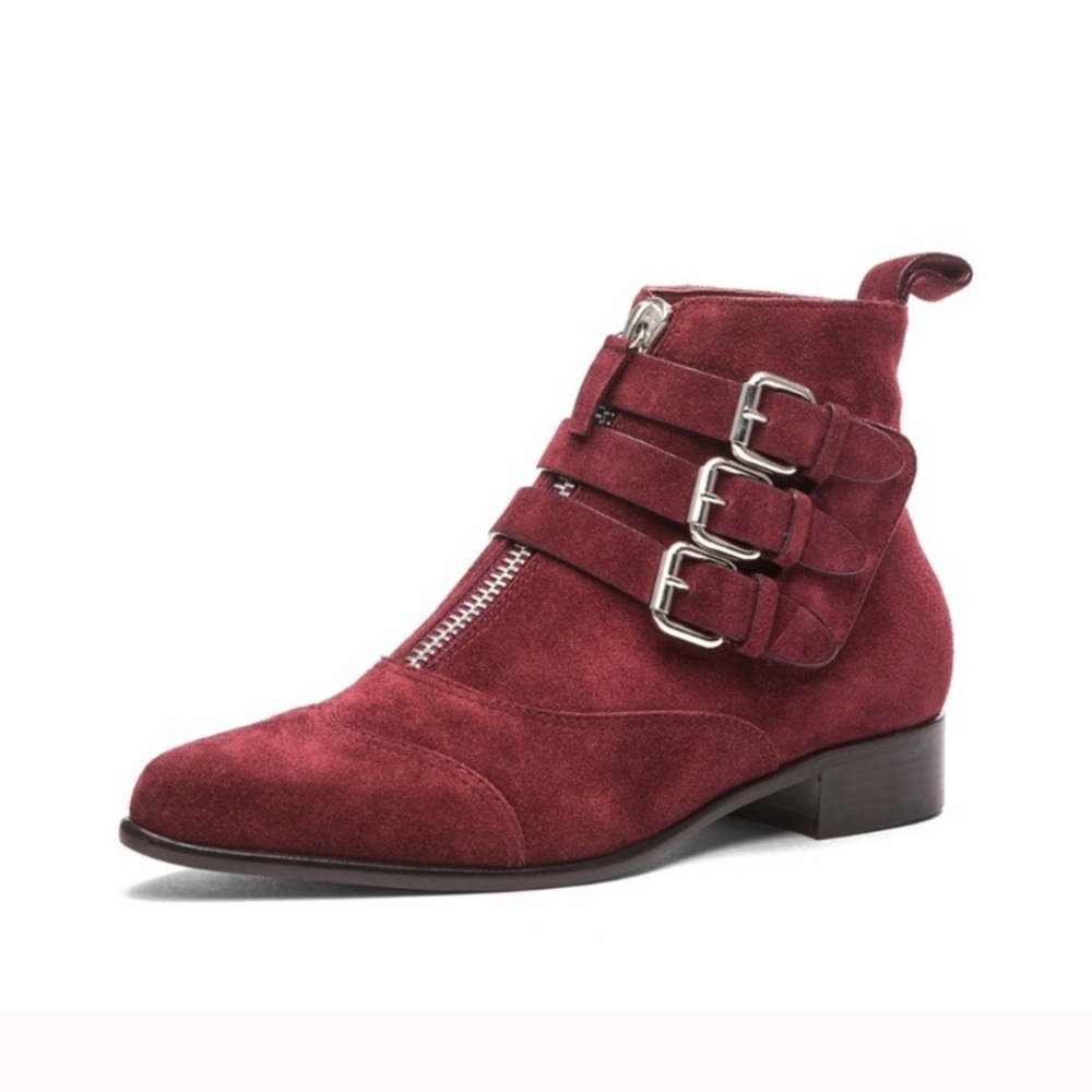 Tabitha Simmons Early Suede Ankle Boots 38.5